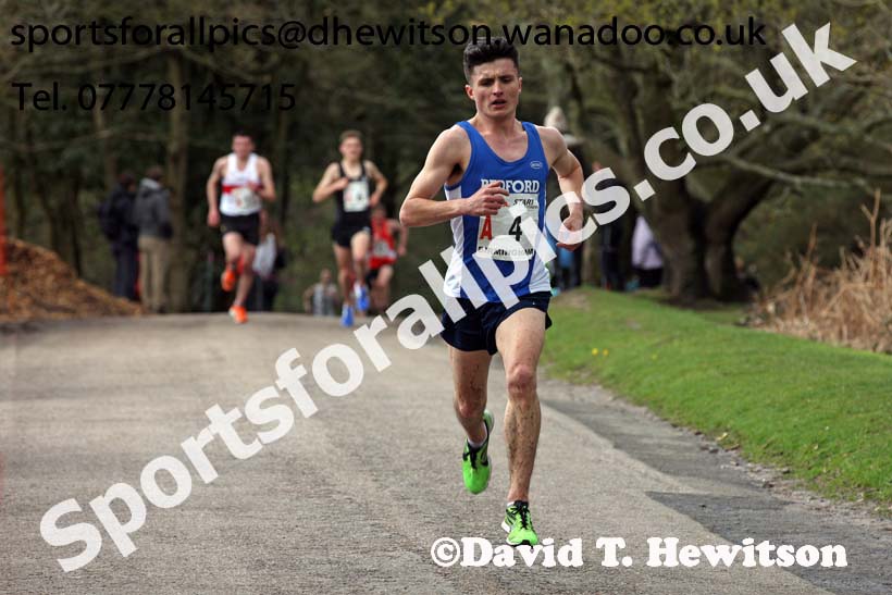 Senior mens English National 12 Stage Road Relay, 2016 English National 12 and 6 Stage Road Relays, Sutton Coldfield, Birmingham. Photo: David T. Hewitson/Sports for All Pics